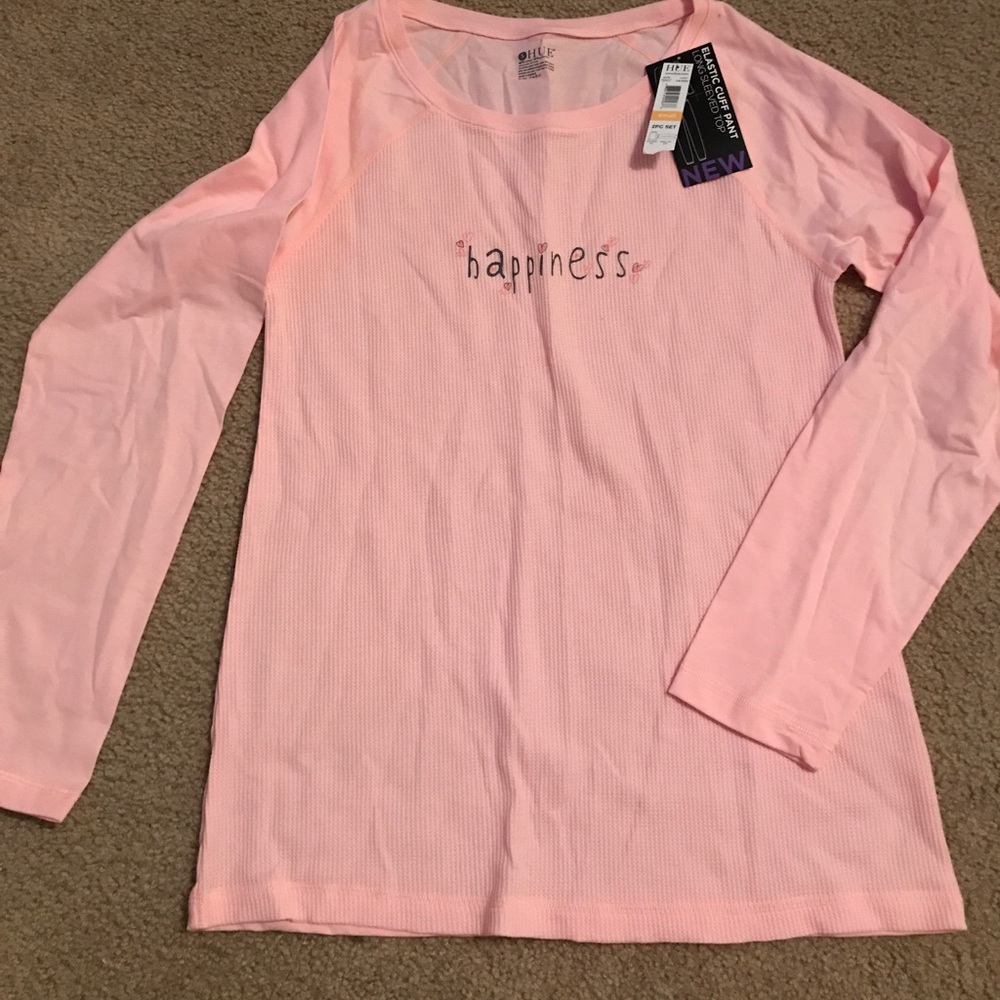 NWT 2 Piece long John PJ set